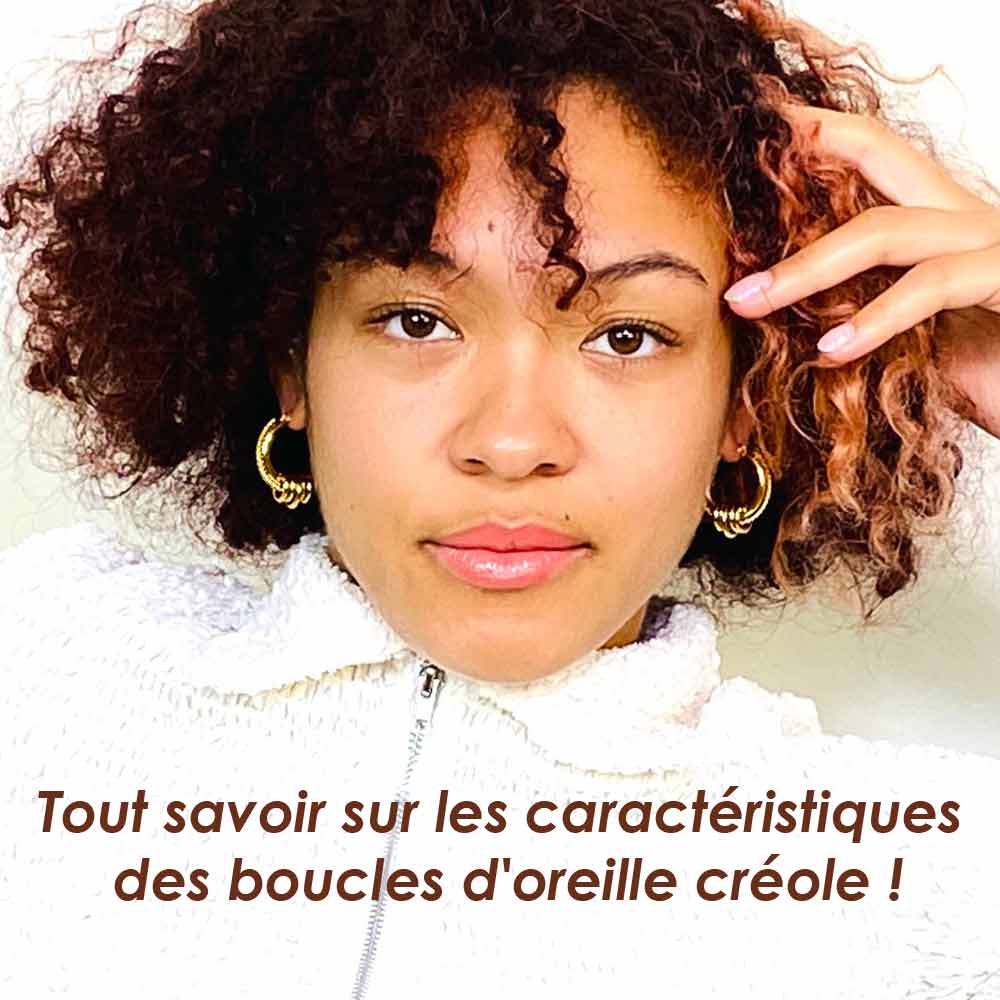 Boucles D'oreilles Créoles KOOKAÏ Vintage - Clous Argentés - État Neuf Mode Rétro