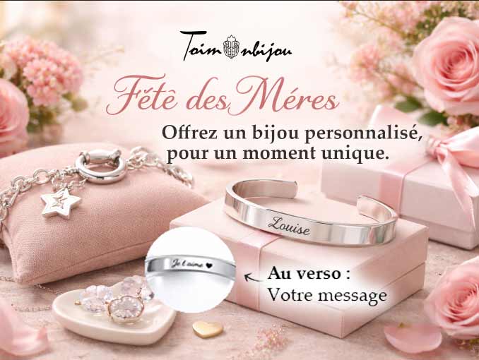 idees cadeaux bijoux personnalisable fête des mères